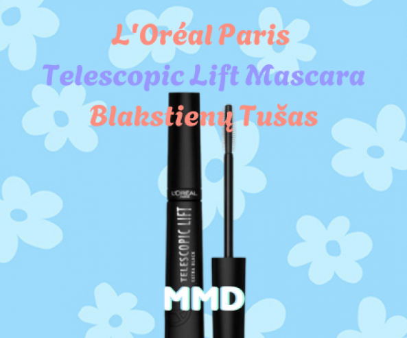 L'ORÉAL PARIS TELESCOPIC LIFT BLAKSTIENŲ TUŠAS 