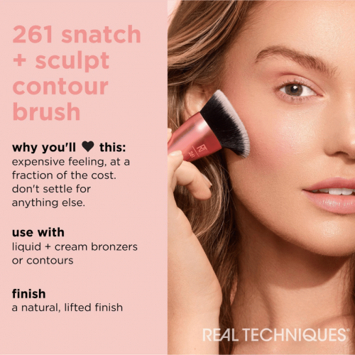 Makiažo Šepetėlis Snatch + Sculpt Contour