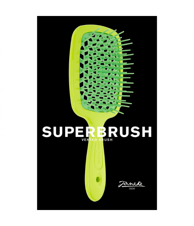 Plaukų Šepetys Superbrush Lime