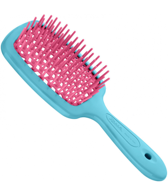 Plaukų Šepetys Superbrush Turquoise Pink